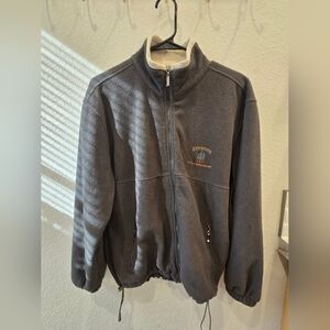 Vintage Green Fleece Redwoods Zip-Up Jacket